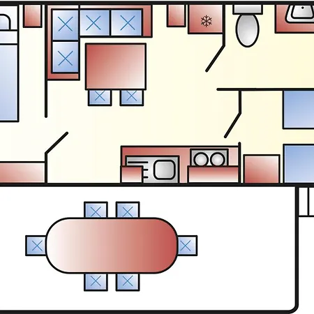 Prázdninový areál Albatross Mobile Homes On Valamar Lanterna Tar-Vabriga